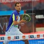 Vídeo: La intensa lucha por estar entre las ocho mejores parejas de Las Rozas Open Juan Martín Díaz, en acción en el Estrella Damm Las Rozas Open