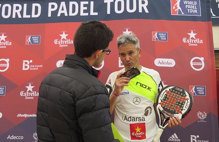 Miguel Lamperti berättar om sina känslor efter semifinalen i Estrella Damm Las Rozas Open