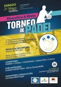 Poster del Torneo MAD Pádel in Sanset Paddle Indoor