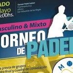 Cartel del Torneo de MOM Pádel en Sanset Pádel Indoor