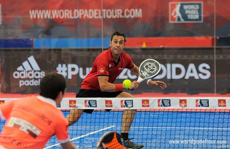 Fernando Poggi, en acción en el Estrella Damm Las Rozas Open