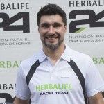 Agustín Gómez Silingo, integrante del Herbalife Pádel Team
