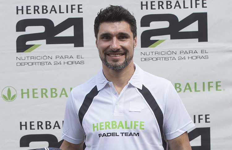 Agustín Gómez Silingo, membro della squadra Herbalife Pádel
