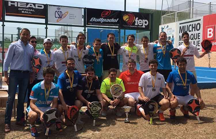 Danagas, Gewinner der spanischen Meisterschaft für Teams der 3 Kategorie