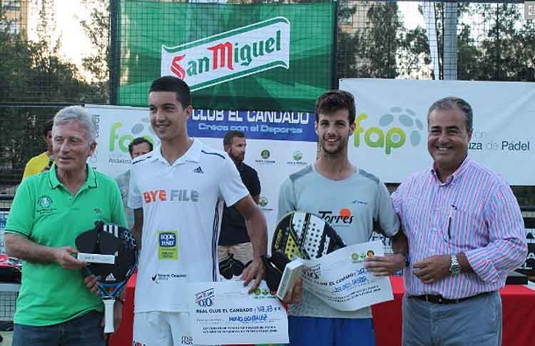 Momo González e José Carlos Gaspar vengono imposti in un torneo della Federazione andalusa