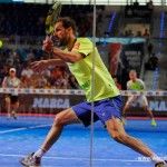 Juan y Bela volverán a verse las caras en una gran final Juan Martín Díaz y Cristian Gutiérrez, en acción en el Estrella Damm Palma de Mallorca Open