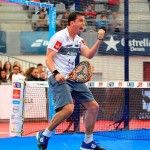 Paquito Navarro, en acción en el Estrella Damm Palma de Mallorca Open