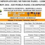 Fase de Clasificación en Holanda para el Mundial 2016