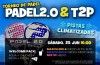 Cartel del torneo de Time2Pádel en Padel2.0