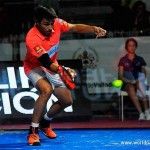 Las dos mejores parejas del mundo se jugarán el título en Valladolid Fernando Belasteguín, en acción en el Valladolid Open
