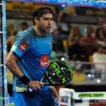 Cristian Gutiérrez, en acción en el Gran Canaria Open