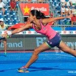 Las Gemelas vuelven a reinar con autoridad Mapi y Majo Sánchez Alayeto, en acción en el Valladolid Open