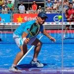 Matías Díaz, en acción en el Valladolid Open