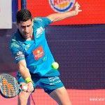 Maxi Sánchez, en acción en el Estrella Damm Las Rozas Open