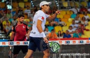 Juani Mieres, en acción en el Gran Canaria Open