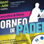 MOM Pádel vuelve a proponerte una cita con las pistas de ‘El Hangar’ Cartel del Torneo de MOM Pádel en El Hangar