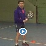 Vídeo: Martín di Nenno vuelve a pisar una pista de pádel Martín di Nenno ya se entrena tras su accidente