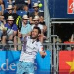 Sanyo Gutiérrez, en acción en el Valladolid Open