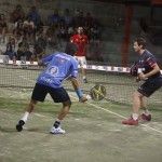 Franco Stupaczuk, en acción en el Valladolid Open