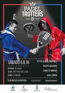 Promesa d'espectacle: Els Pàdel Trotters, a punt per passar per Nova Alcántara