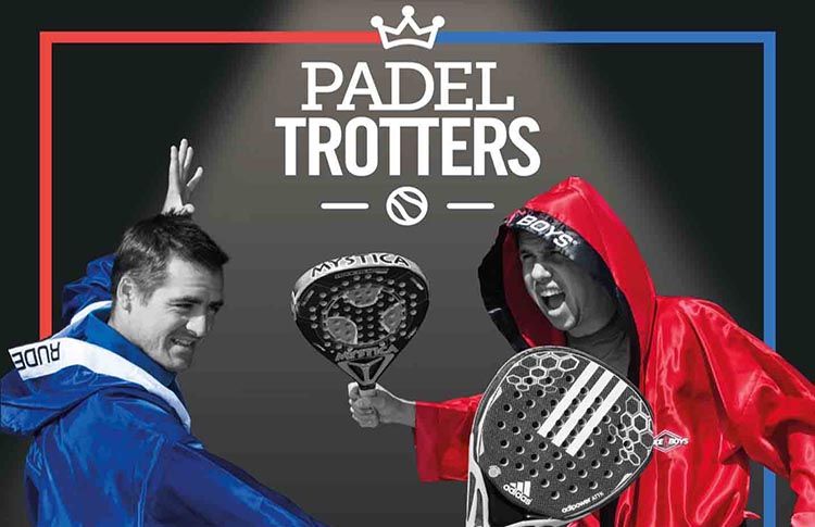 Versprechen der Show: Die Padel Trotters, bereit, durch Nueva Alcantara zu gehen