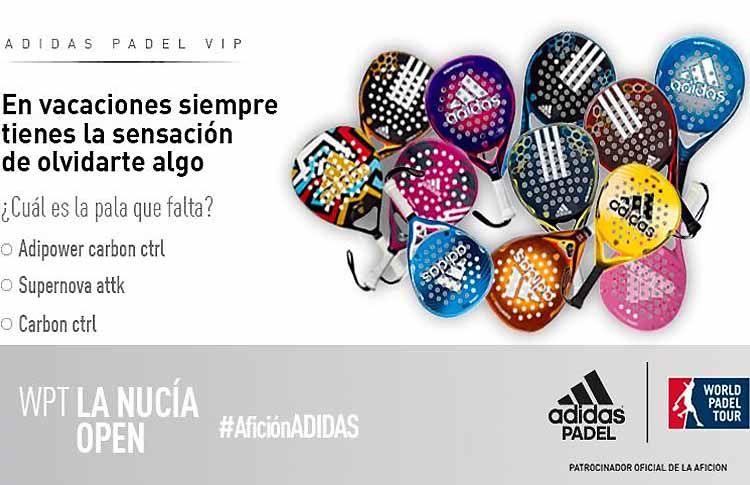Adidas は、La Nucía Open で「VIP 体験」をしてほしいと考えています