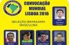 Brasil anuncia su equipo para el XIII Campeonato del Mundo por Selecciones Nacionales
