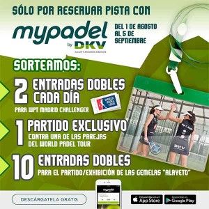 Nuevos sorteos de MyPadel by DKV Seguros