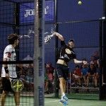 Fede Quiles-Franco Stupaczuk, en acción en el Joma Costa del Sol Challenger