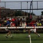 Fede Quiles y Franco Stupaczuk, en acción en el Joma Costa del Sol Challenger