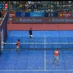 Grande ponto de Ramiro Moyano na partida de quartas de final do Gran Canaria Open