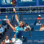 Raúl Díaz, en acción en la Previa del Gran Canaria Open