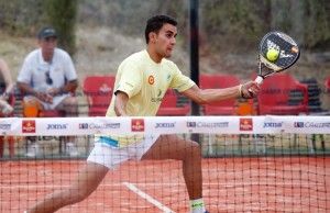 Raúl Marcos, in action at the Joma Costa del Sol Challenger