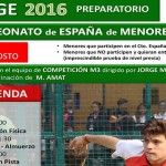 M3: Una preparación sin igual para el Campeonato de España de Menores M3 pone en marcha su Stage de Preparación para el Campeonato de España de Menores
