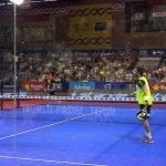Fernando Belasteguín i Pablo Lima, en acció al Sevilla Open