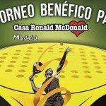 Cartel del Torneo Benéfico Casa Ronald MDonald Madrid