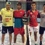 Chico Gomes-Pincho Fernández, en acción en la Previa del Mendoza Open