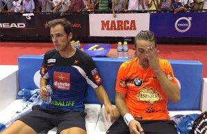 Juan Martín Díaz-Fede Quiles, en acción en el Sevilla Open