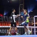Jordi Muñoz y Pablo Lijó, en acción en el Monte-Carlo Padel Master
