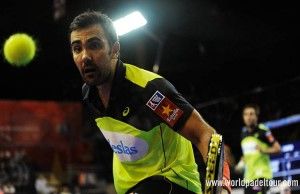 Pablo Lima, en acción en el Sevilla Open