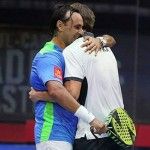 Lucho Capra: “Trataremos de seguir luchando para que los resultados sigan llegando” Godo Díaz y Lucho Capra, en acción en el Monte-Carlo Padel Master