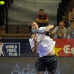 Lucho Capra, en acción en el Sevilla Open