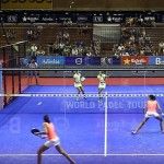 Lucía Sainz-Gemma Triay, en acción en el Sevilla Open