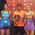 Marta Marrero-Alejandra Salazar, en acción en el Sevilla Open