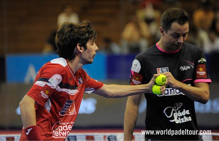 Marcello Jardim-Franco Stupaczuk, in Aktion bei den Sevilla Open