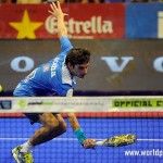 Franco Stupaczuk, en acción en el Sevilla Open