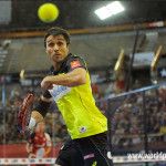 Fernando Belasteguín, en acción en el A Coruña Open