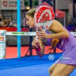 ¿Qué nos contará Alejandra Salazar? Alejandra Salazar y Marta Marrero, en acción en el Zaragoza Open