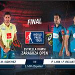 Zaragoza Open: Orden de Juego de la jornada final Final Masculina del Estrella Damm Zaragoza Open