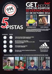 Klinik-Poster von GET Indoor mit Severino Iezzi und seinem Team